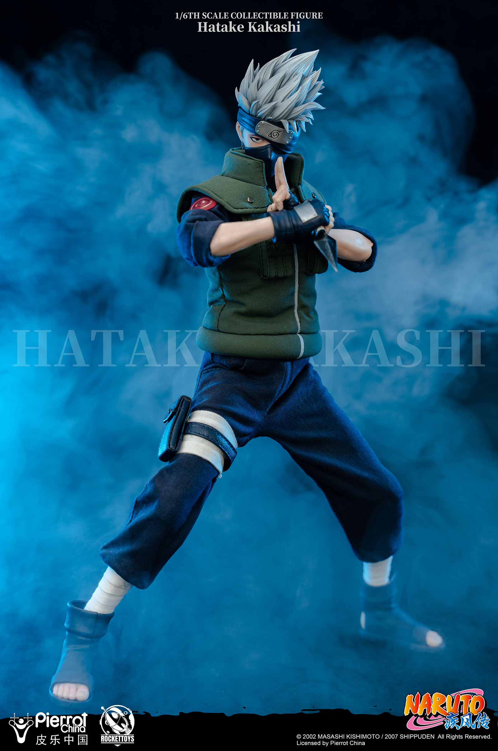 ROCKETTOYS ROC-004 1/6 NARUTO - HATAKE KAKASHI