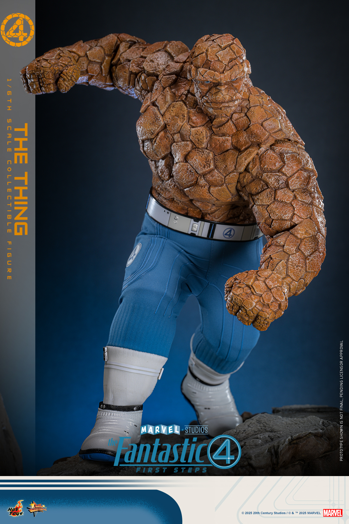 25/08/2568 Hot Toys MMS813 The Fantastic Four: First Steps - The Thing