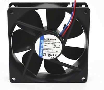 FAN MODEL: 3414NGHH 24V 3.2W EBM-PAPST
