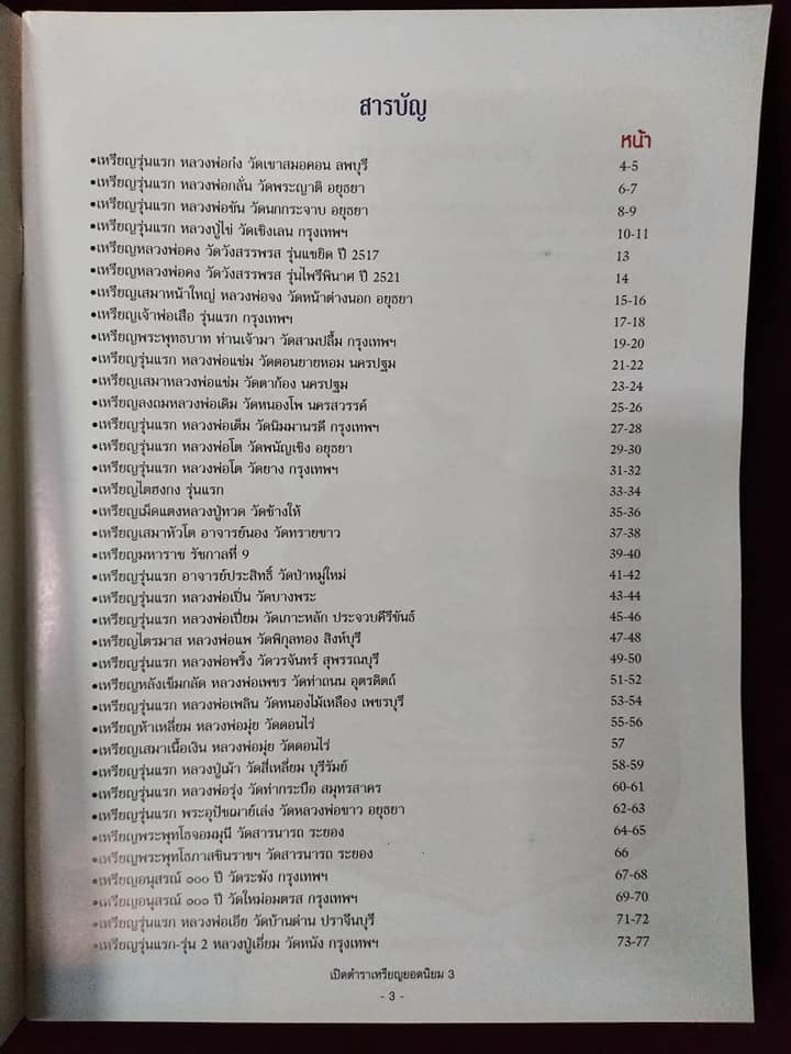 เปิดตำราเหรียญยอดนิยม