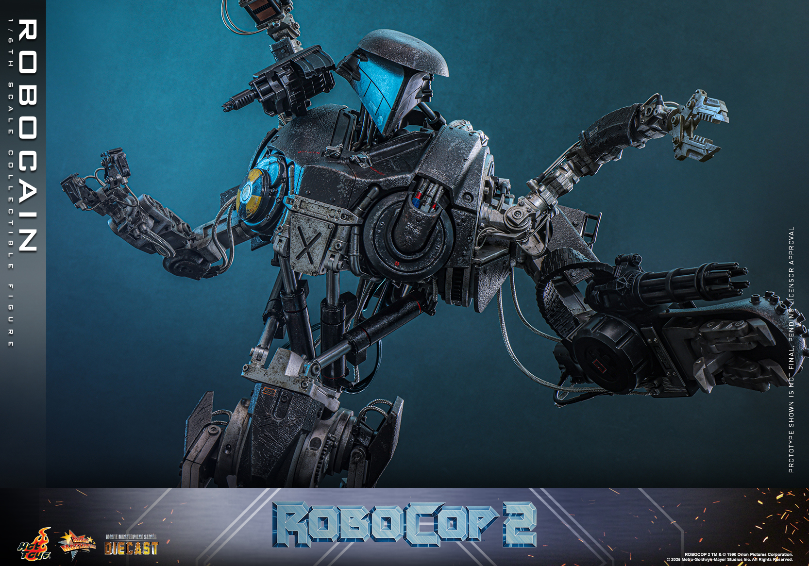 25/08/2568 Hot Toys MMS828D75 RoboCop 2 - RoboCain