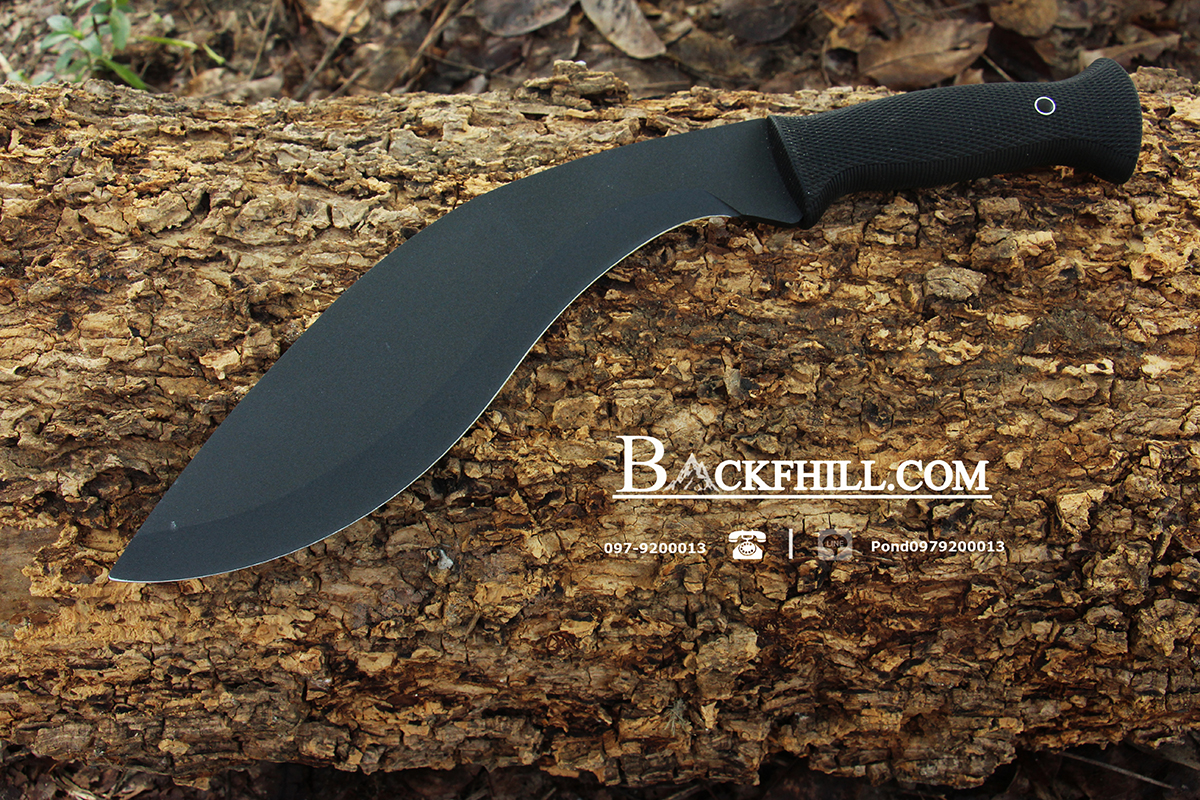 มีดกรูข่าใบตาย ใบดำด้าน ขนาด 11 นิ้ว