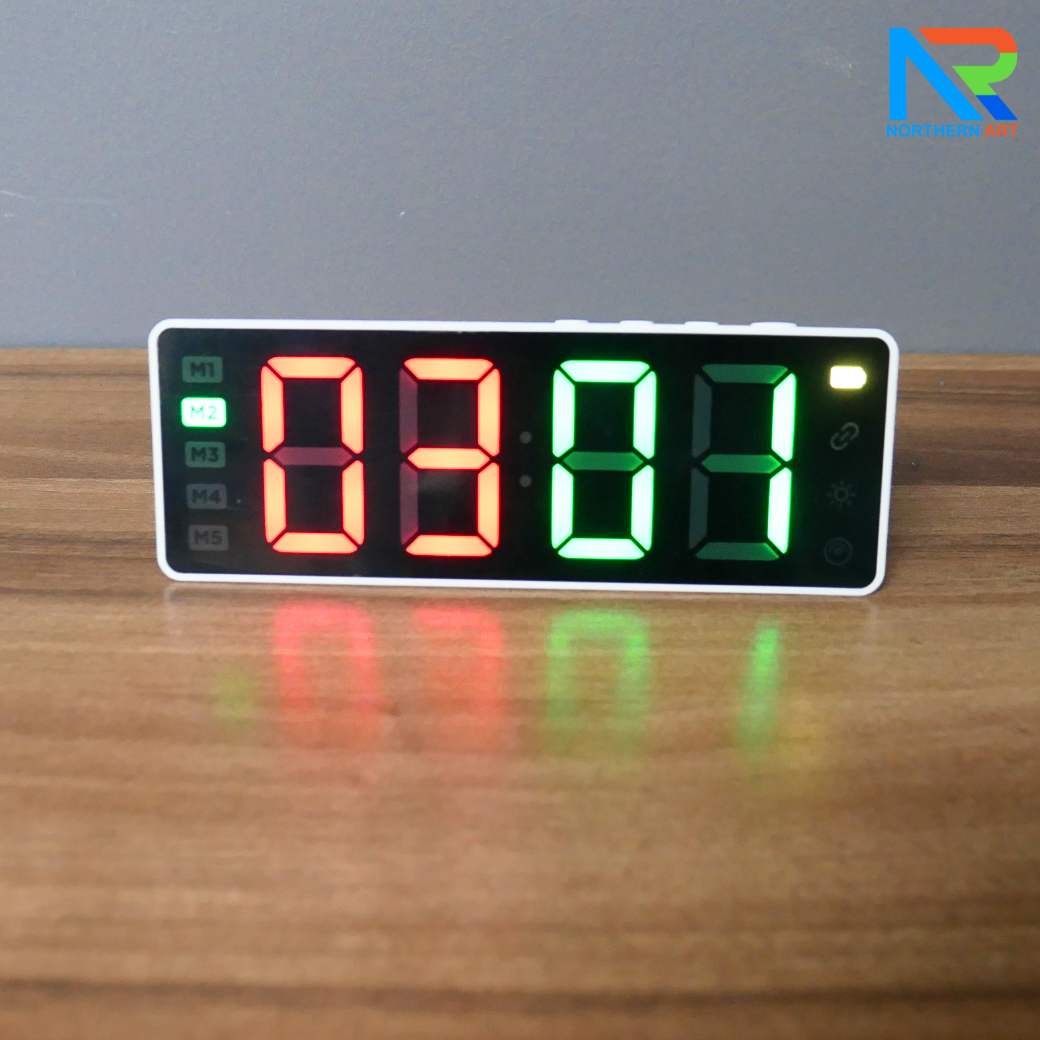 เป้าไฟฟ้าไร้สาย Wireless electronic scoring target เป้าไฟ LED 8 ดวง พร้อมตัวคอนโทรลแสดงผล LED ปืนกระสุนเจล 2 กระบอก