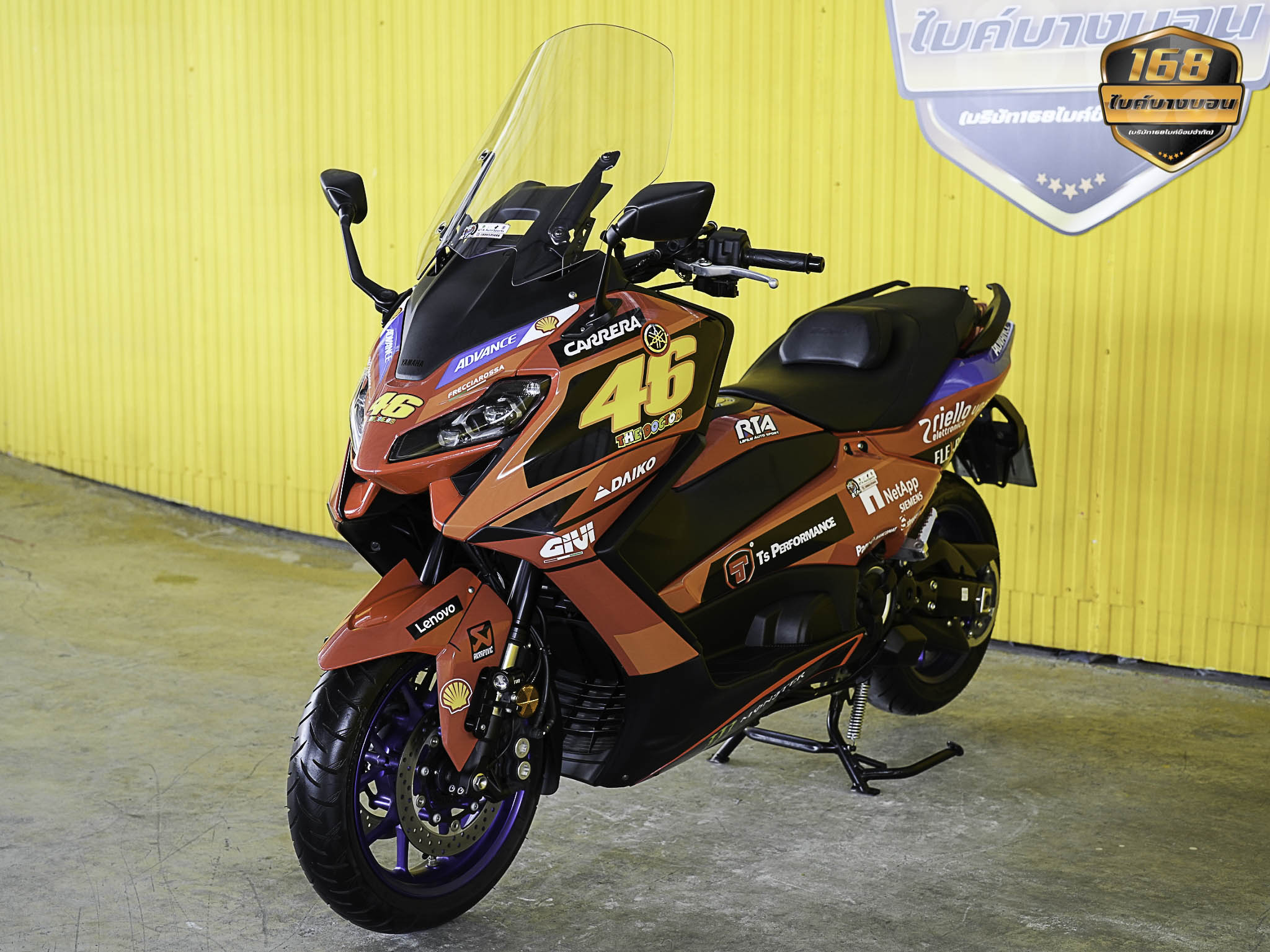 Yamaha NEW TMAX 560 จดปี 2023 เเต่งครบดาวห์เริ่มต้นที่ 19,000 บ.