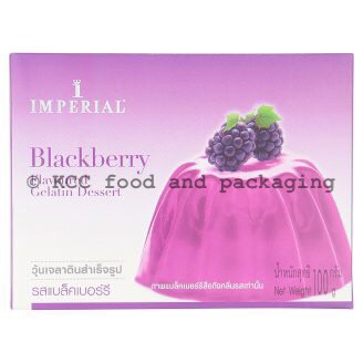 Imperial - เจลลาติน รส Blackberry (100g)