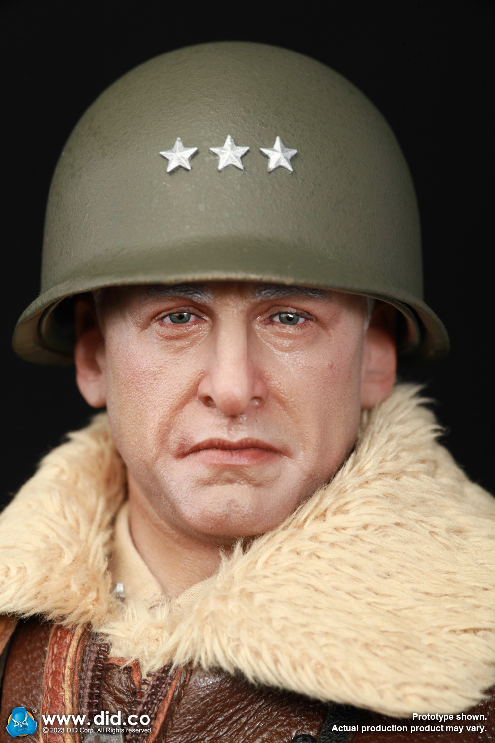 DID A80164+E60071 1/6 WWII General of the United States Army - George Smith Patton Jr.+Accessory Kit