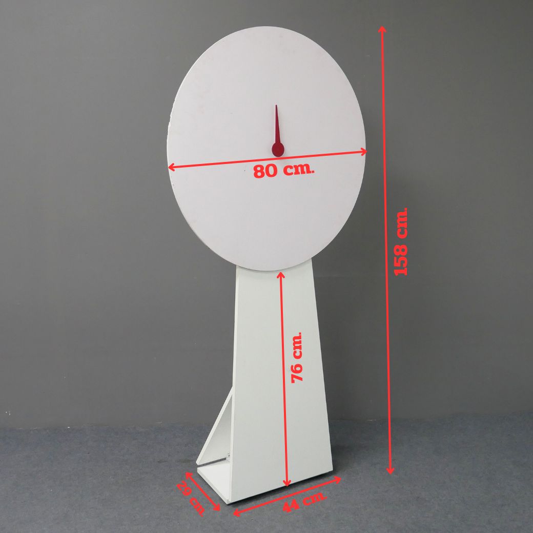 เกมส์วงล้อ รุ่นSTANDY ขนาดวงล้อ 80 ซม. สูง 158 ซม.ถอดประกอบและพับเก็บได้