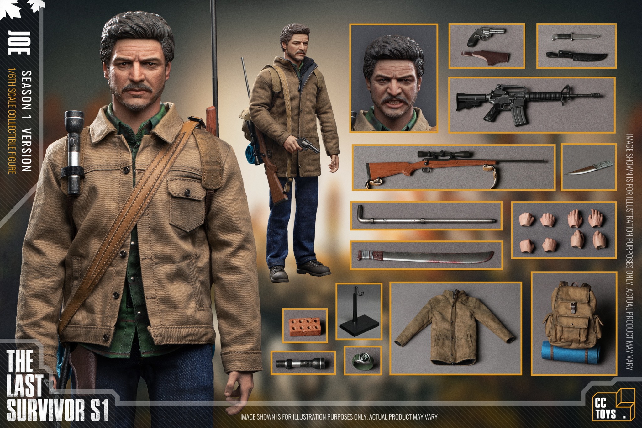 CCTOYS JOE S1 1/6 THE LAST SURVIVOR S1 - JOE (SEASON 1 VERSION)