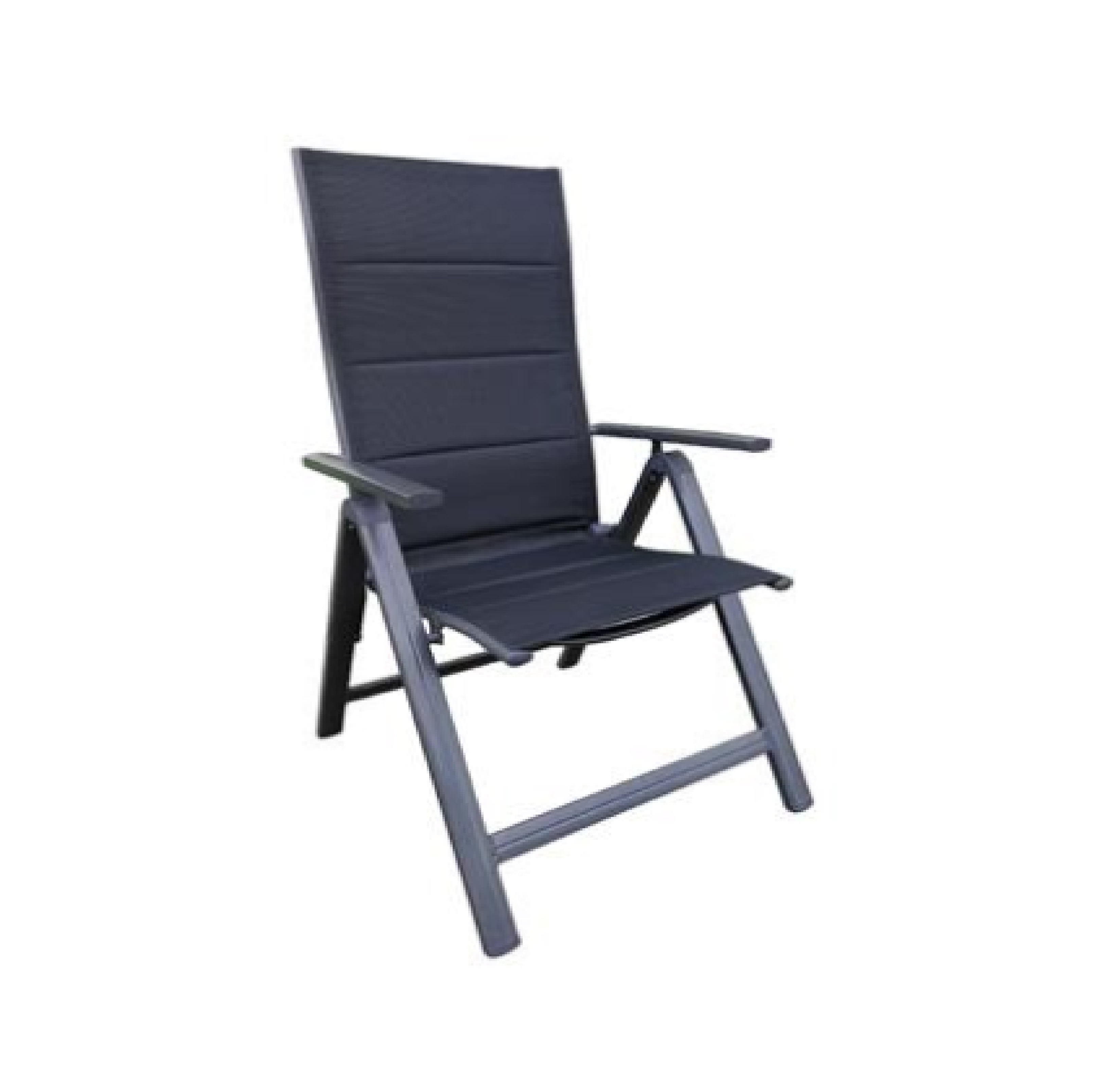 เก้าอี้สนามปรับระดับได้ FONTE รุ่น 151.330 สีดำ - เทาเข้ม