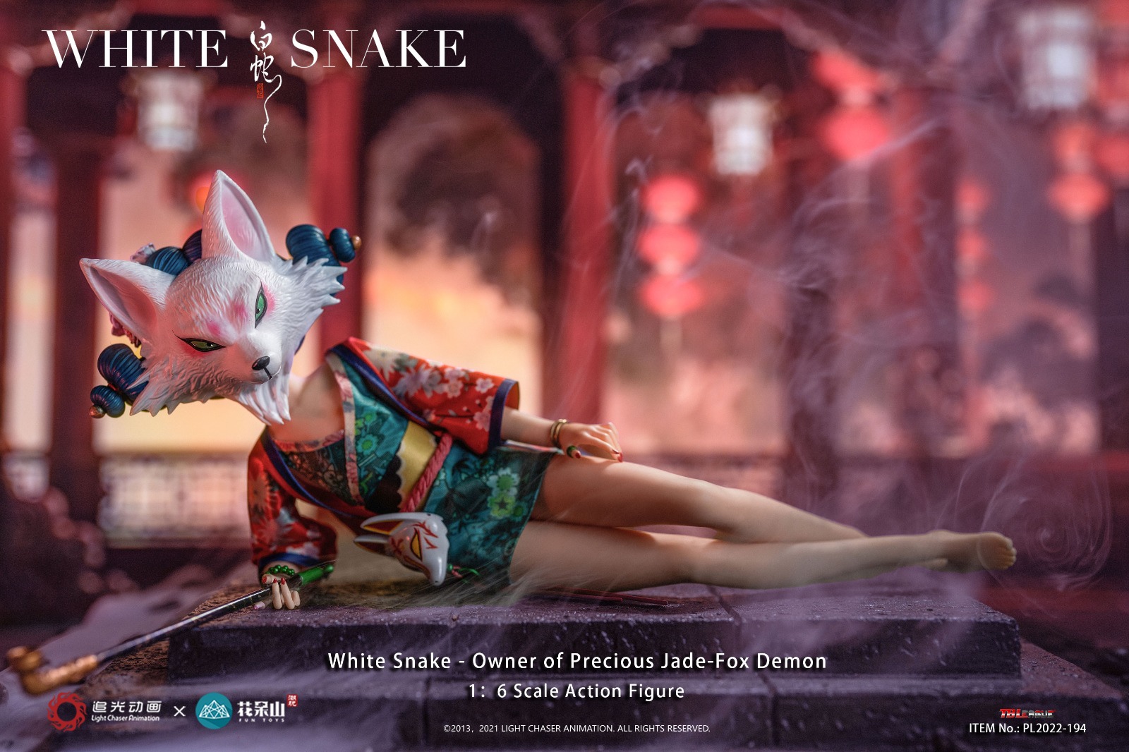 TBLeague PL2022-193 PL2022-194 1/6 Green & White Snake - Owner of Precious Jade-Fox Demon