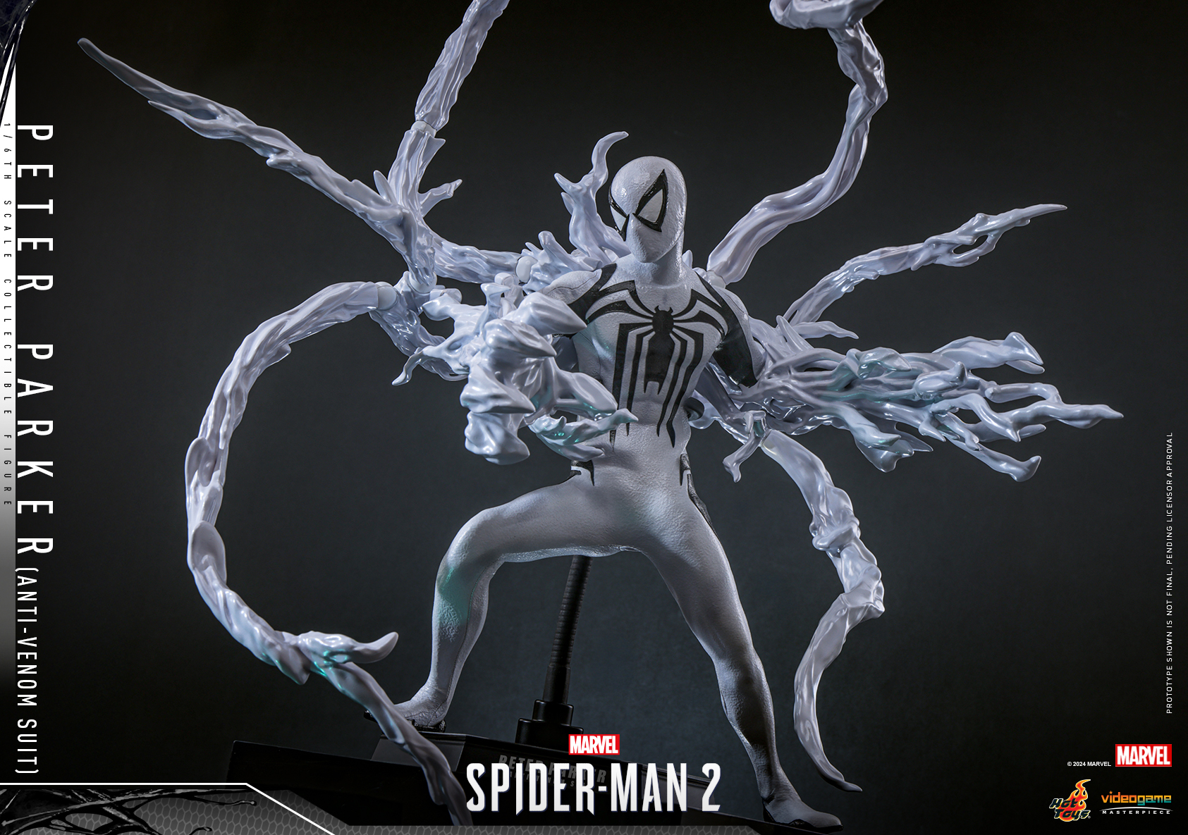 Hot Toys VGM69 Marvel's Spider-Man 2 - Peter Parker (Anti-Venom Suit)