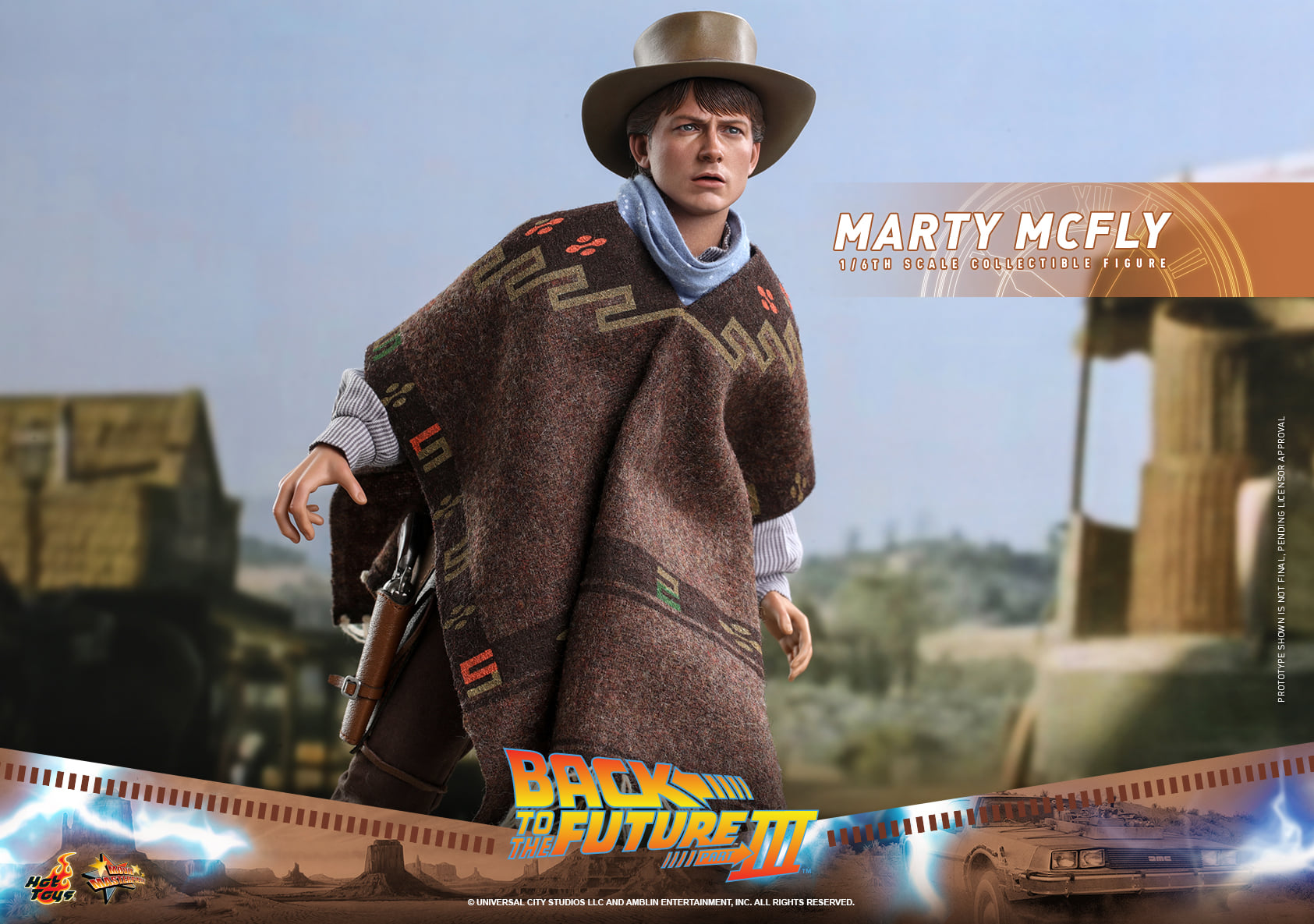 Hot Toys MMS616 1/6 Back to the Future Part III - Marty McFly