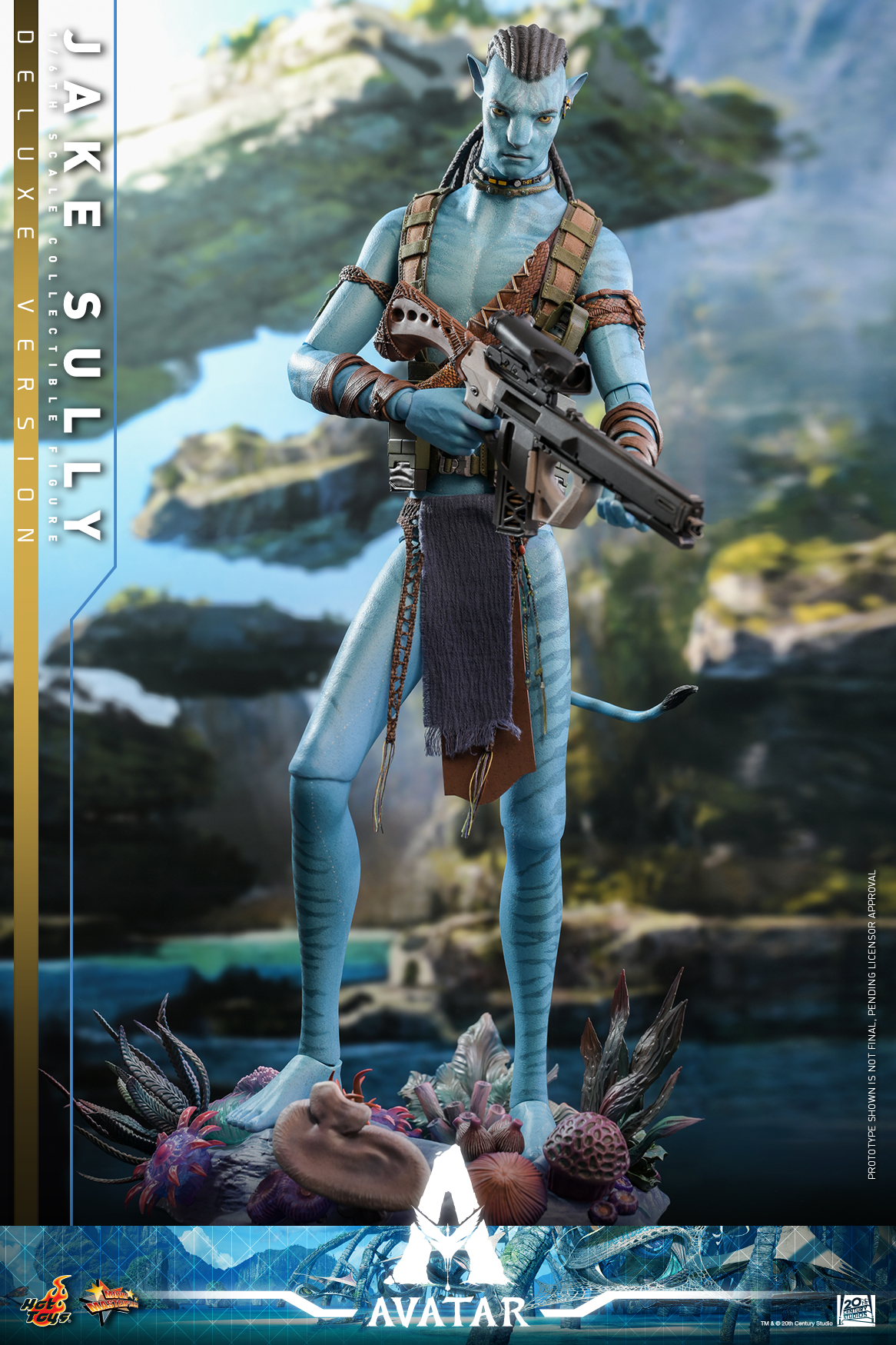 Hot Toys MMS684 1/6 Avatar: The Way of Water - Jake Sully (Deluxe Version)