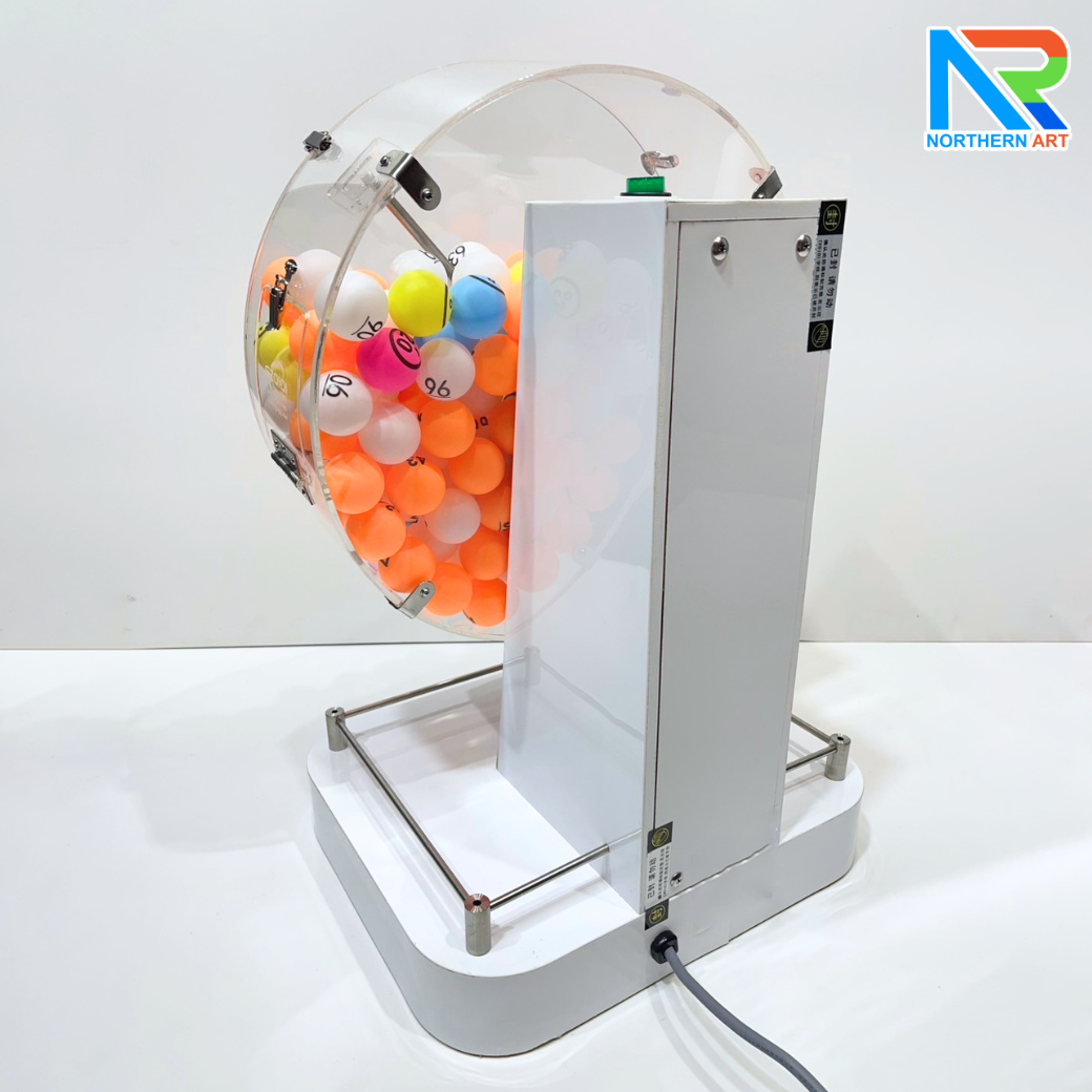 เกมส์หมุนบอลไฟฟ้า ตั้งโต๊ะ ขนาด (W)40 X (L)33 X (H)60 cm. หมุนได้ 360 องศา (ไม่รวมลูกบอล)