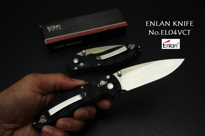 มีดพับ ENLAN EL-04MCT สแตนเลส 8Cr13Mov ด้ามจับ MICRTA ของแท้ 100 %