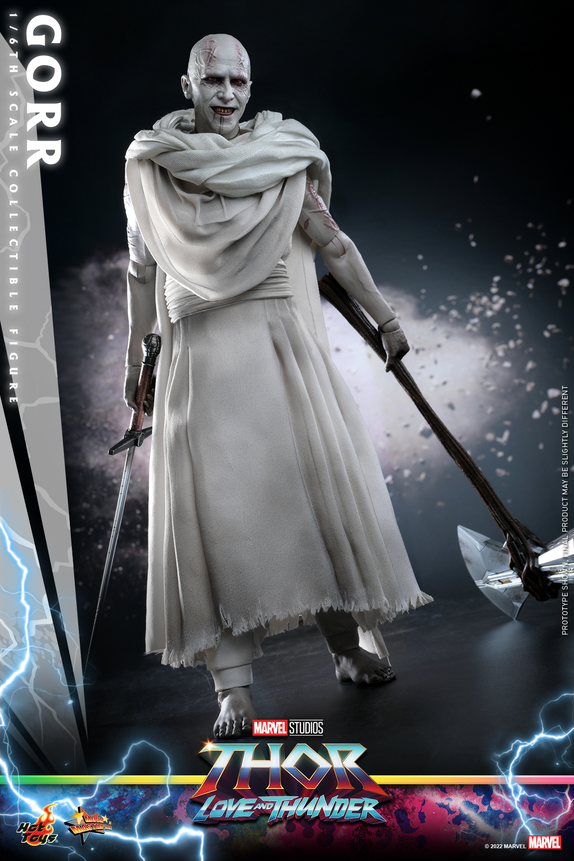 Hot Toys MMS676 16 Thor Love and Thunder - Gorr