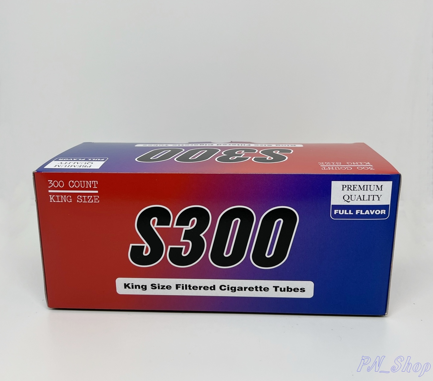 ก้นกรองเปล่าบุหรี่ มวนเปล่าบุหรี่ สูตรมวนร้อน S300 King Size FILTER จำนวน 300 มวน ราคาพิเศษ