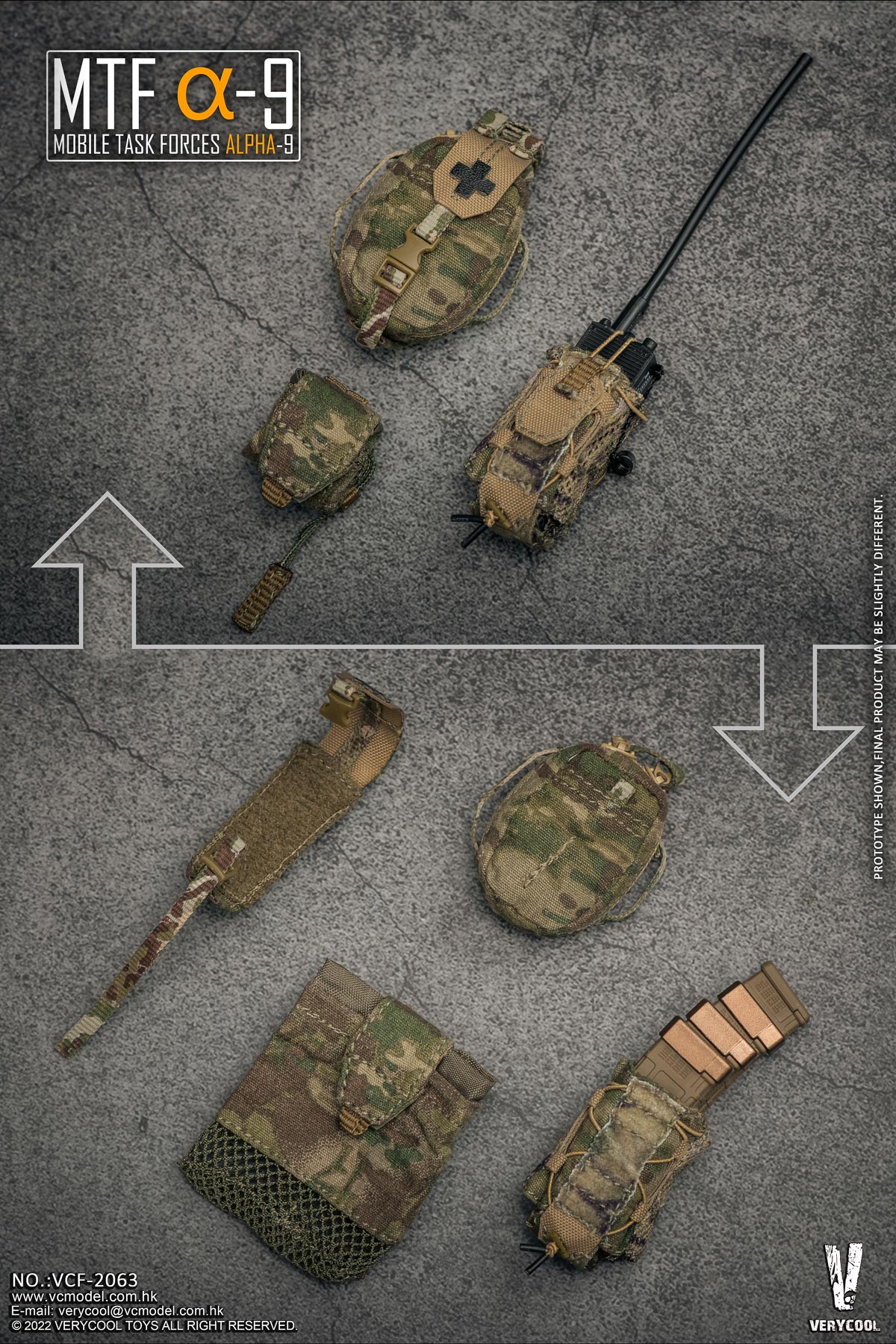 VERYCOOL VCF-2063 1/6 Mobile Task Forces Alpha-9