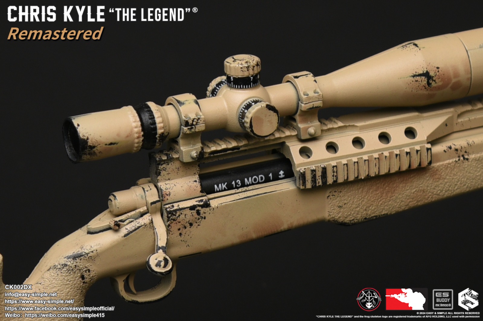 BlackOpsToys X Easy&Simple ES CK002DX Chris Kyle "The Legend" Remastered (Deluxe Version)