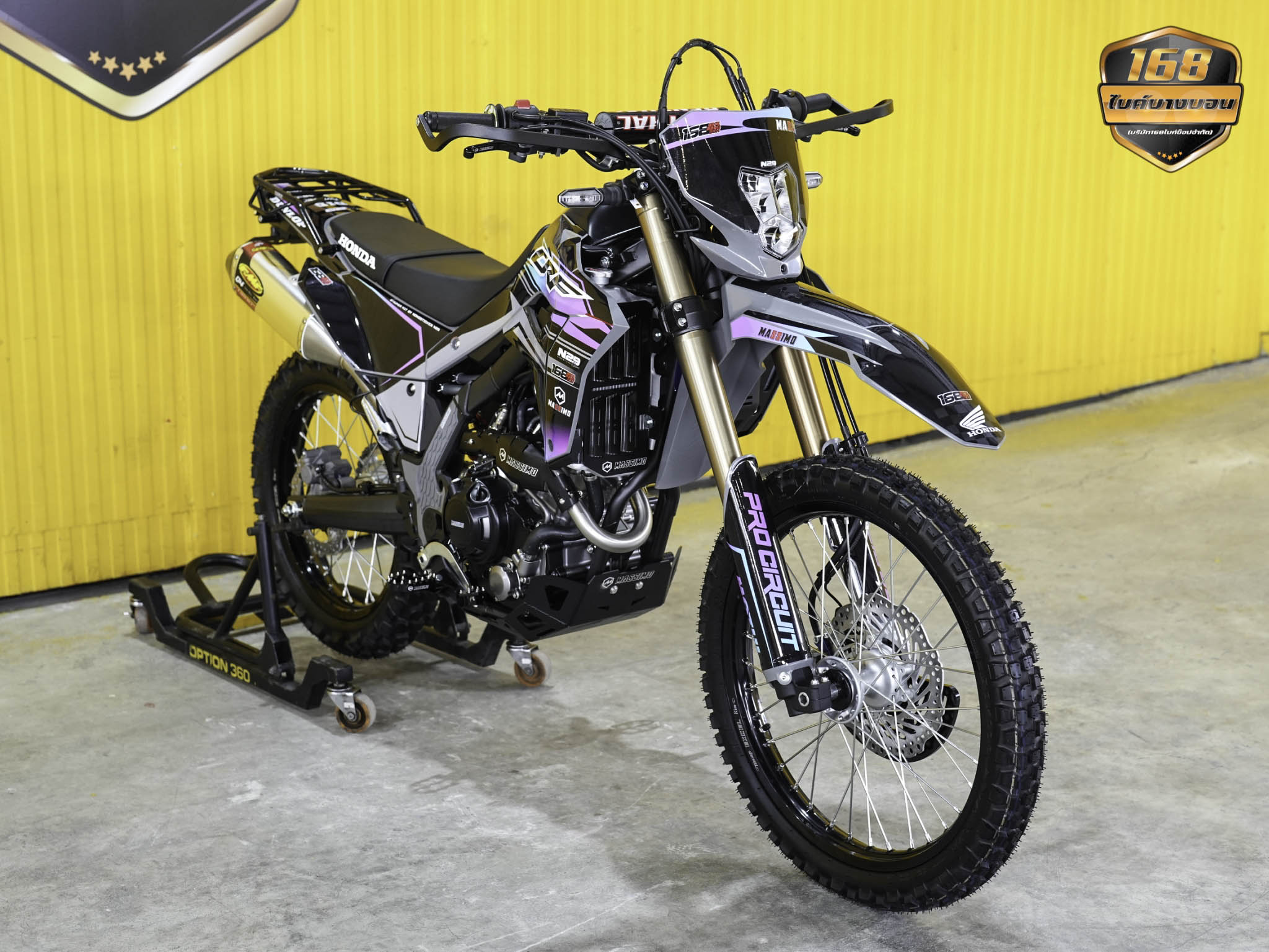 NEW Honda CRF300 L 2025 (รถป้ายเเดงเเต่งให้ครบ สด-ผ่อน )