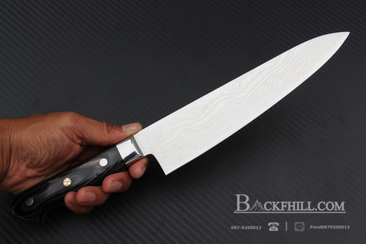 มีดเดบะ OMAKASE No.KM210 Deba Kitchen Knife ของแท้ 100 % ขนาด 13 นิ้ว