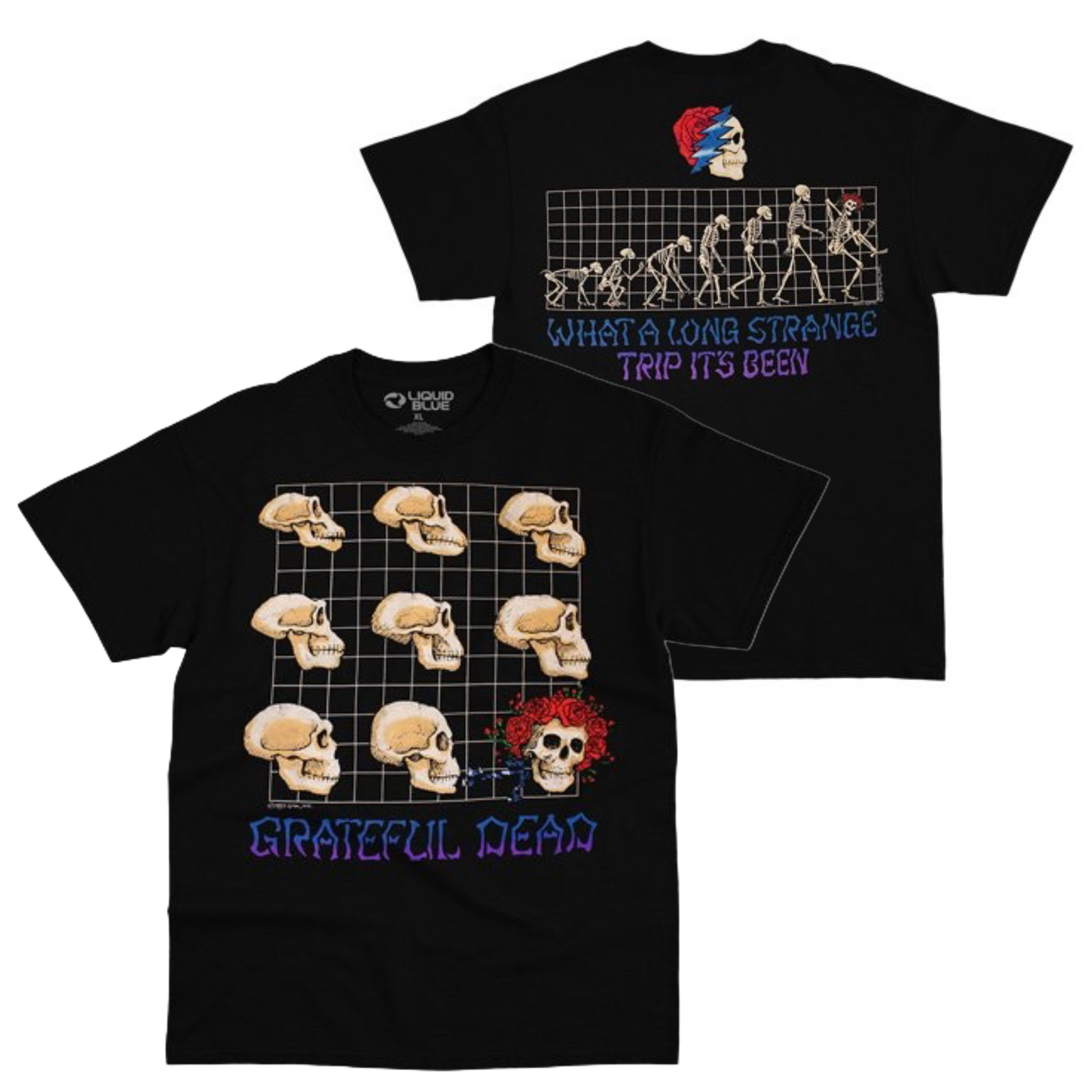 🇺🇸[PREORDER] เสื้อวง GRATEFUL DEAD T-SHIRT รวมลายสุดฮิต ลิขสิทธิ์แท้ LIQUID BLUE จาก USA
