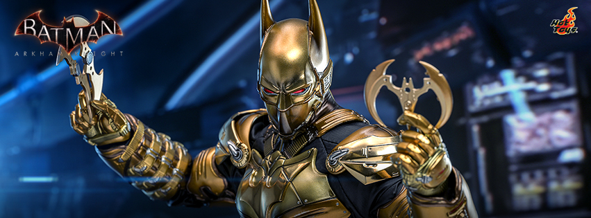 Hot Toys VGM64 Batman: Arkham Knight - Batman Beyond (Black & Gold Version) [Hot Toys Exclusive]