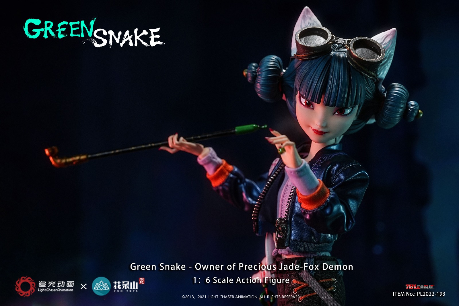TBLeague PL2022-193 PL2022-194 1/6 Green & White Snake - Owner of Precious Jade-Fox Demon