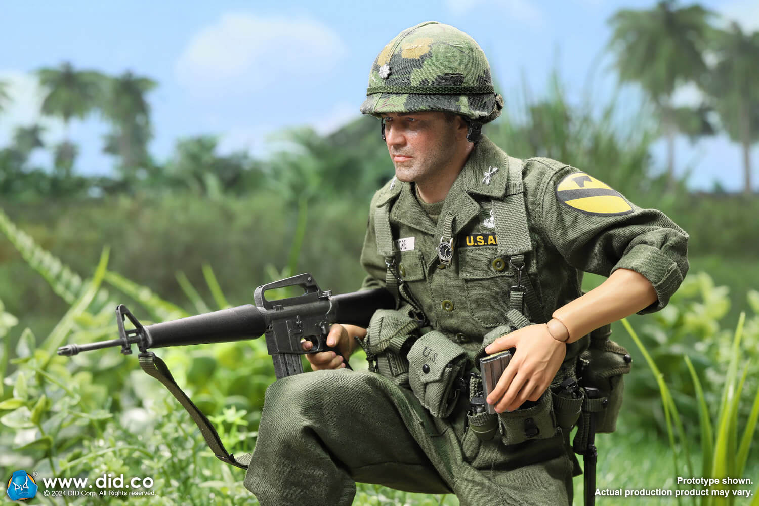 DID V80174 1/6 Vietnam War U.S. Army Lt. Col. Moore