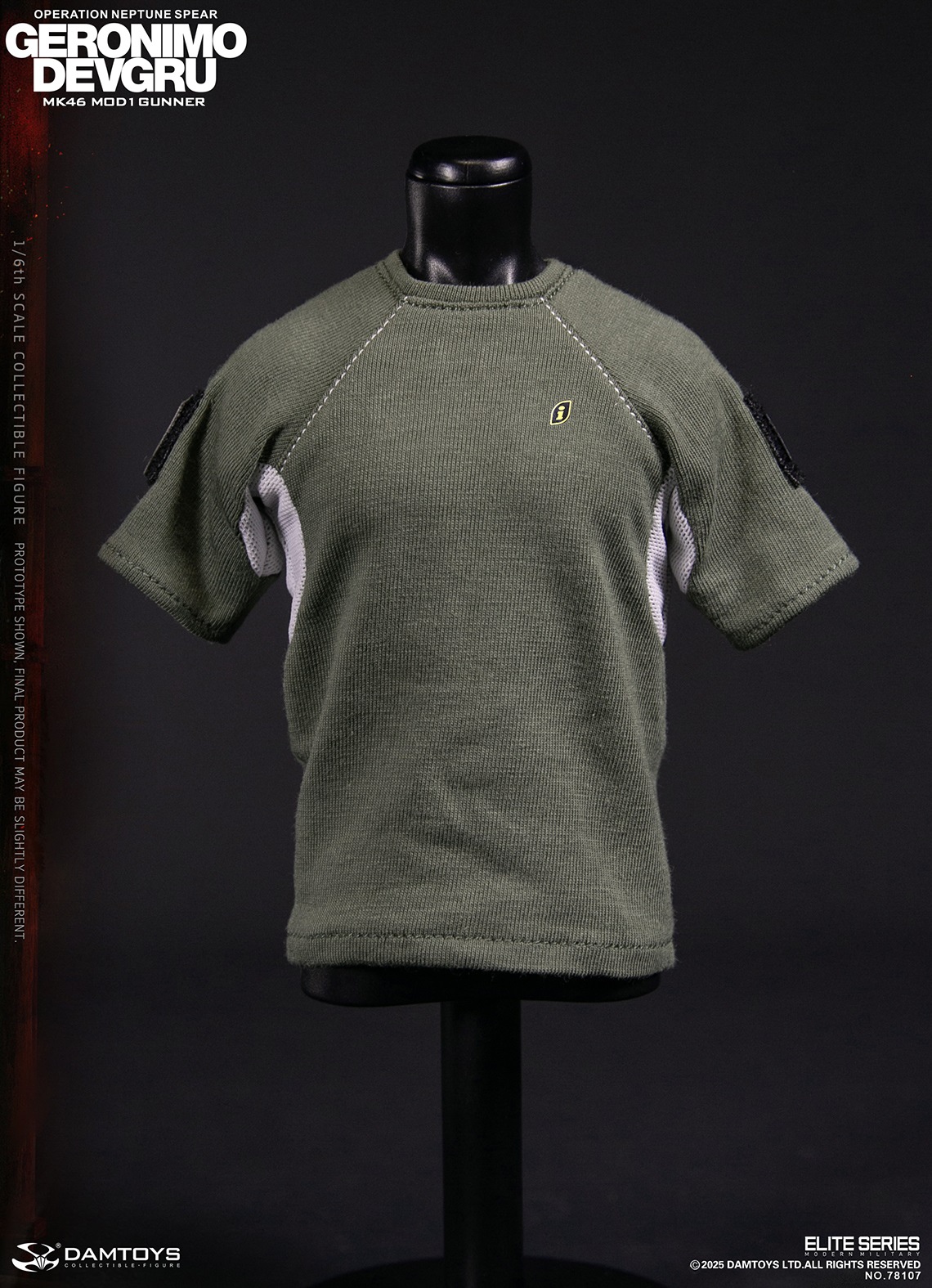 DAMTOYS 78107 DEVGRU Operation Neptune Spear “GERONIMO” MK46 MOD1 GUNNER