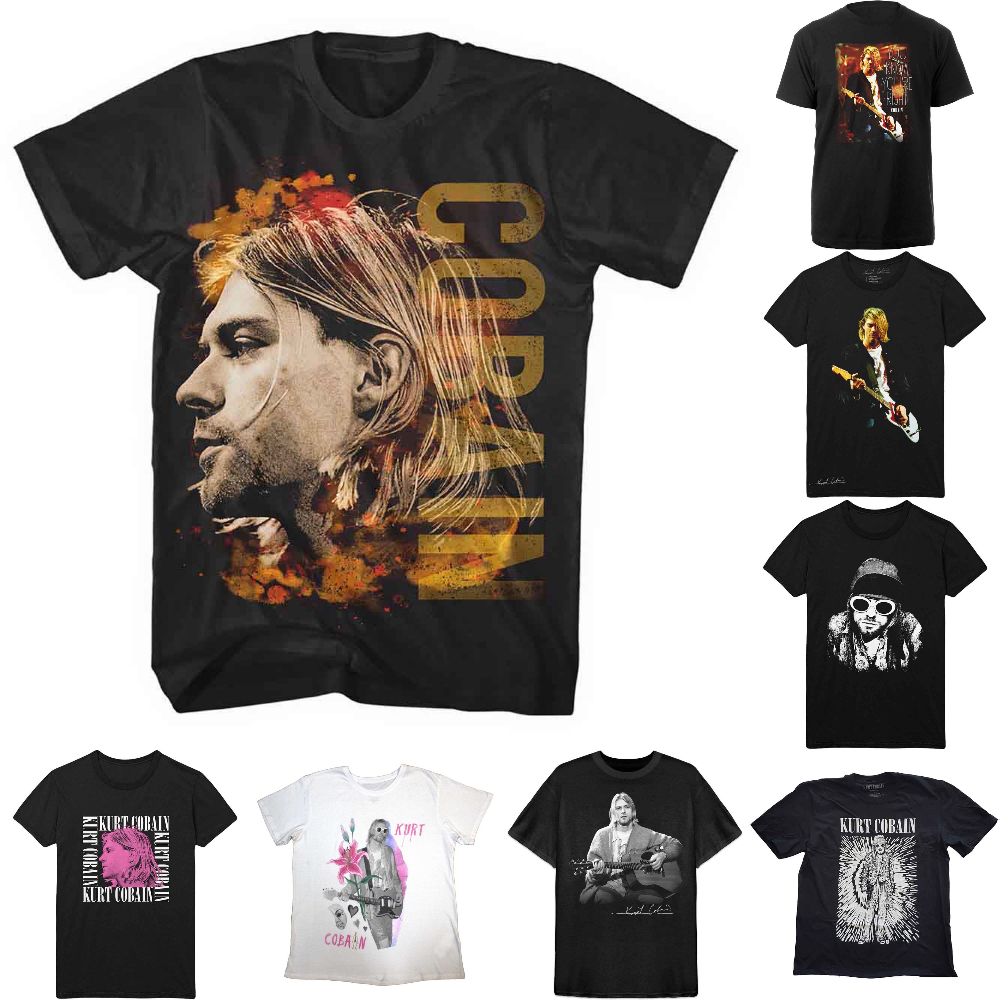 [PREORDER] เสื้อวง KURT COBAIN T-SHIRT ลิขสิทธิ์แท้ UK รวมลายสุดฮิต
