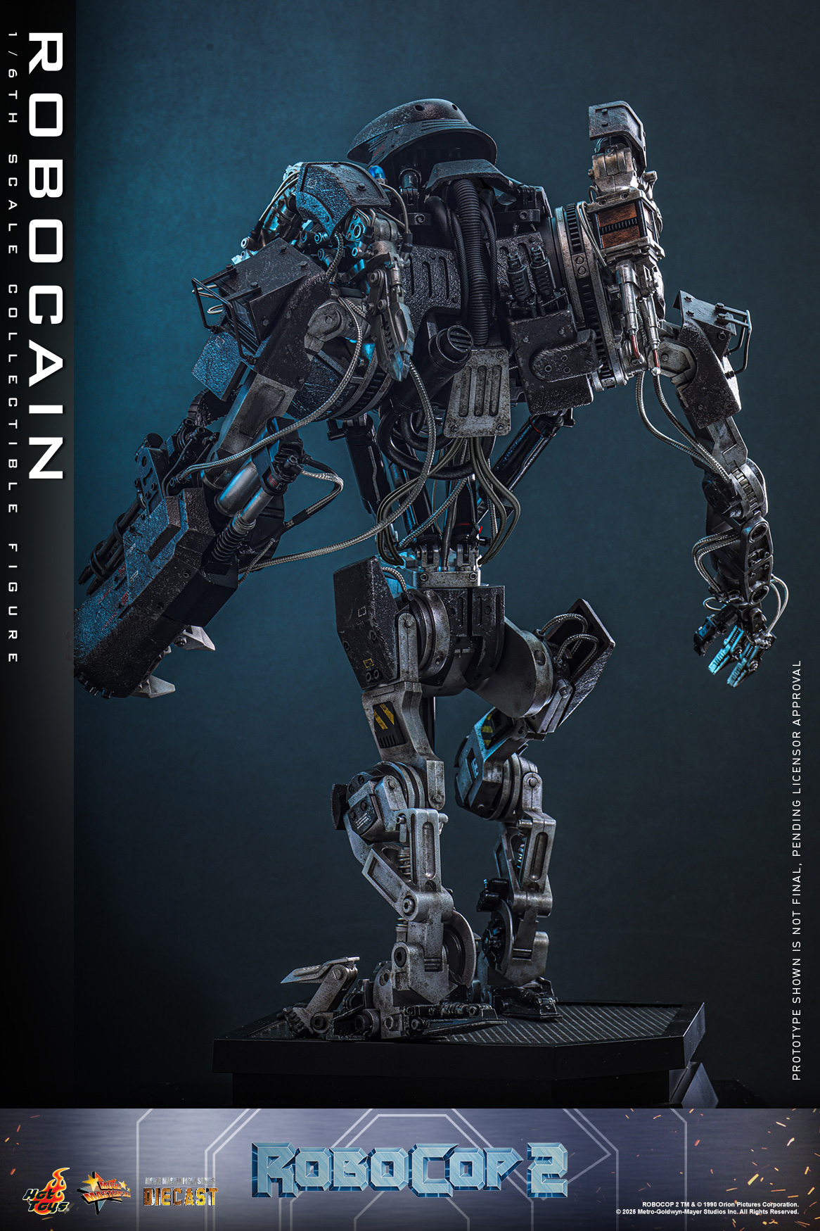 25/08/2568 Hot Toys MMS828D75 RoboCop 2 - RoboCain