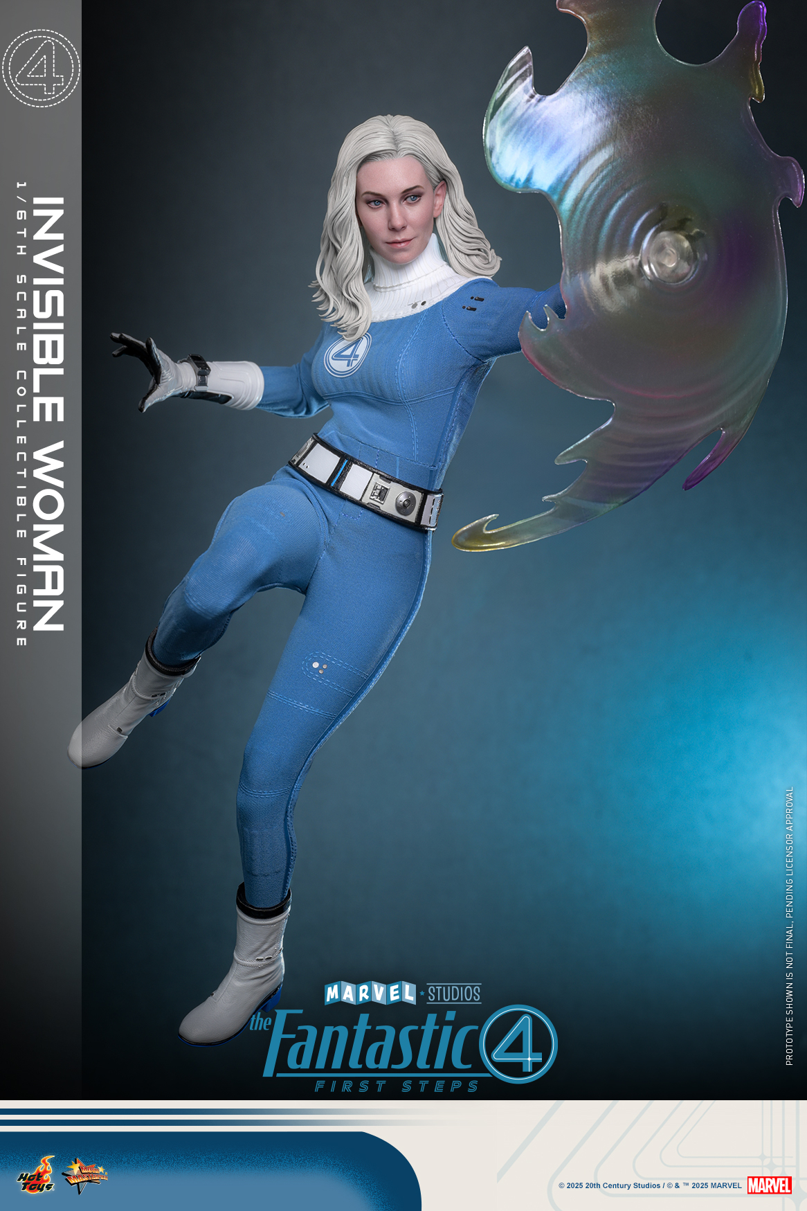 25/08/2568 Hot Toys MMS823 The Fantastic Four: First Steps - Invisible Woman