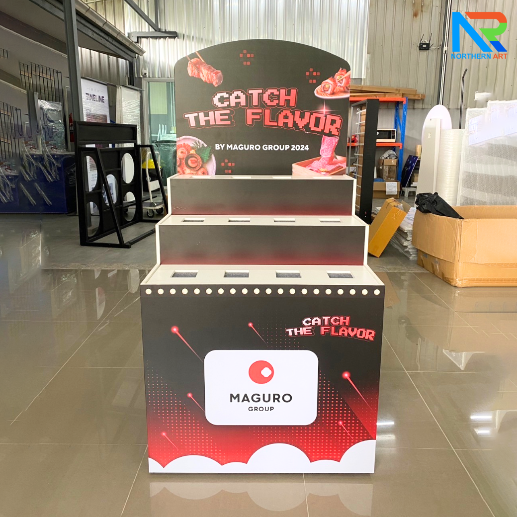 เกมส์ CARNIVAL โยนบอลลงตะกร้า ขนาด (W) 80 x (L)64 x (H)160 cm. ตะกร้า 12 ใบ พร้อมลูกบอล 10 ลูก (คละสี)