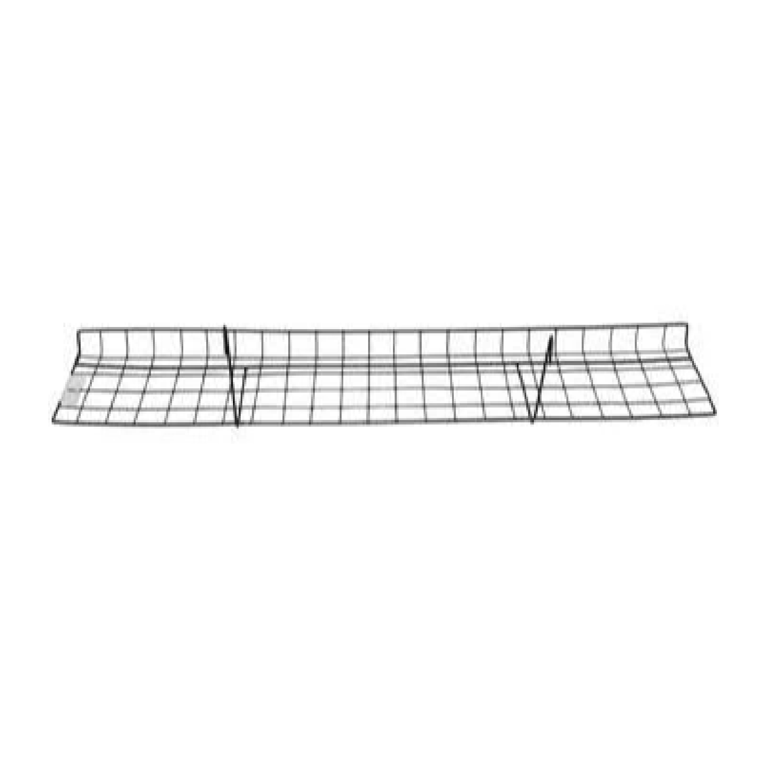 ชั้นตะแกรงลวดเหล็กวางโชว์สินค้า Market MHC รุ่น MHC-SH100 ขนาด 101 x 24.5 x 15 ซม. สีดำ