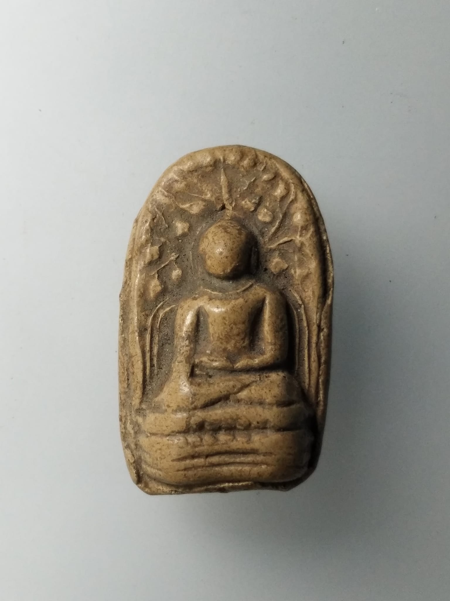 G788 พระคง หลังเจดีย์พระธาตุหริภุญชัย จ.ลำพูน ปี35 พิธีใหญ่ ผสมมวลสารกรุเก่าสกุลลำพูน