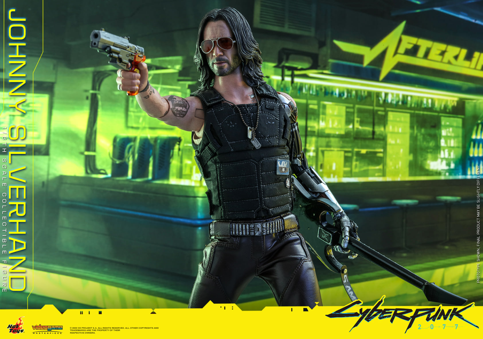 Hot Toys VGM47 1/6 Cyberpunk 2077 - Johnny Silverhand