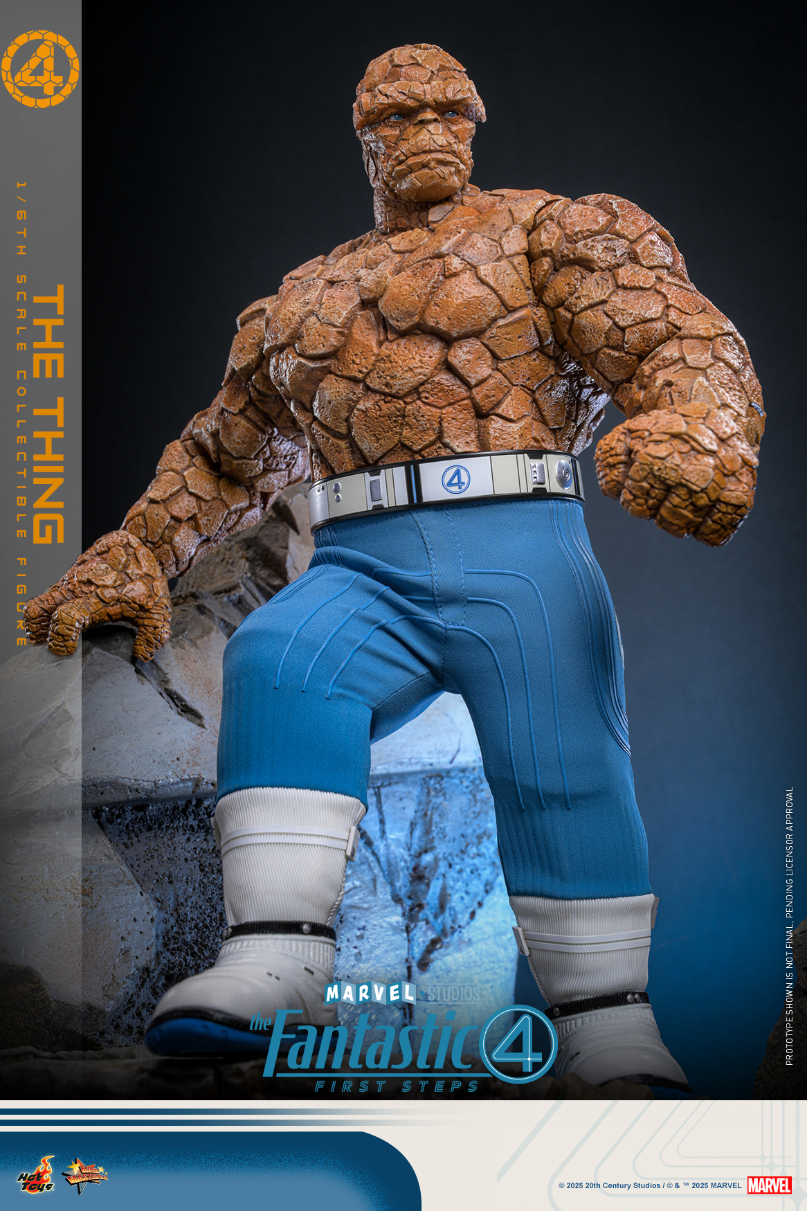 25/08/2568 Hot Toys MMS813 The Fantastic Four: First Steps - The Thing