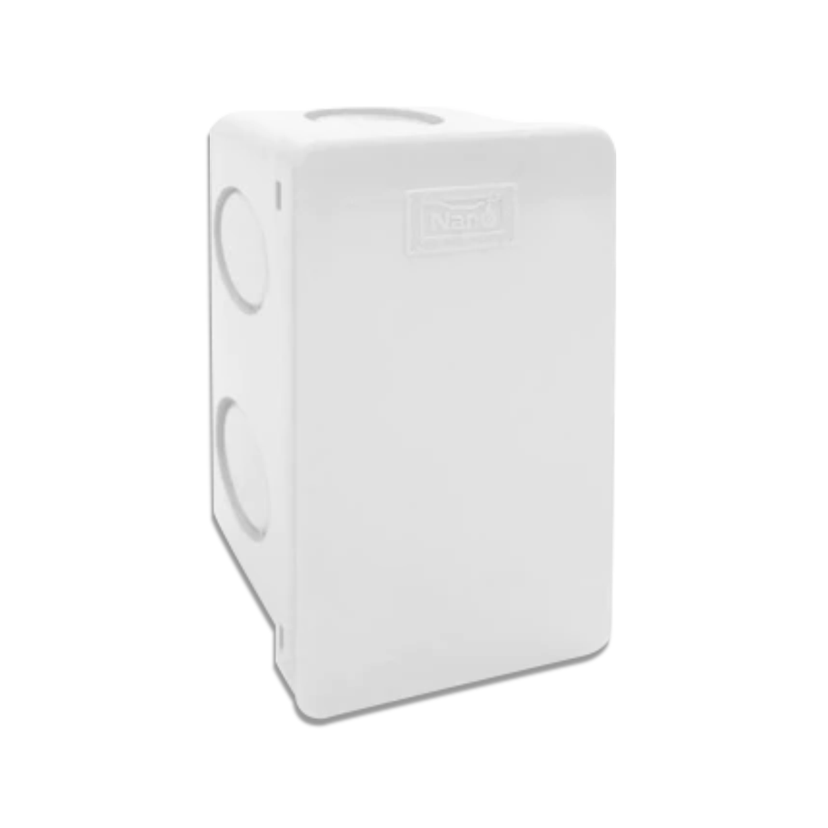 กล่องพักสายสี่เหลี่ยม(หุน) NANO 2x4" NANO-24W (50 ชิ้น/กล่อง)