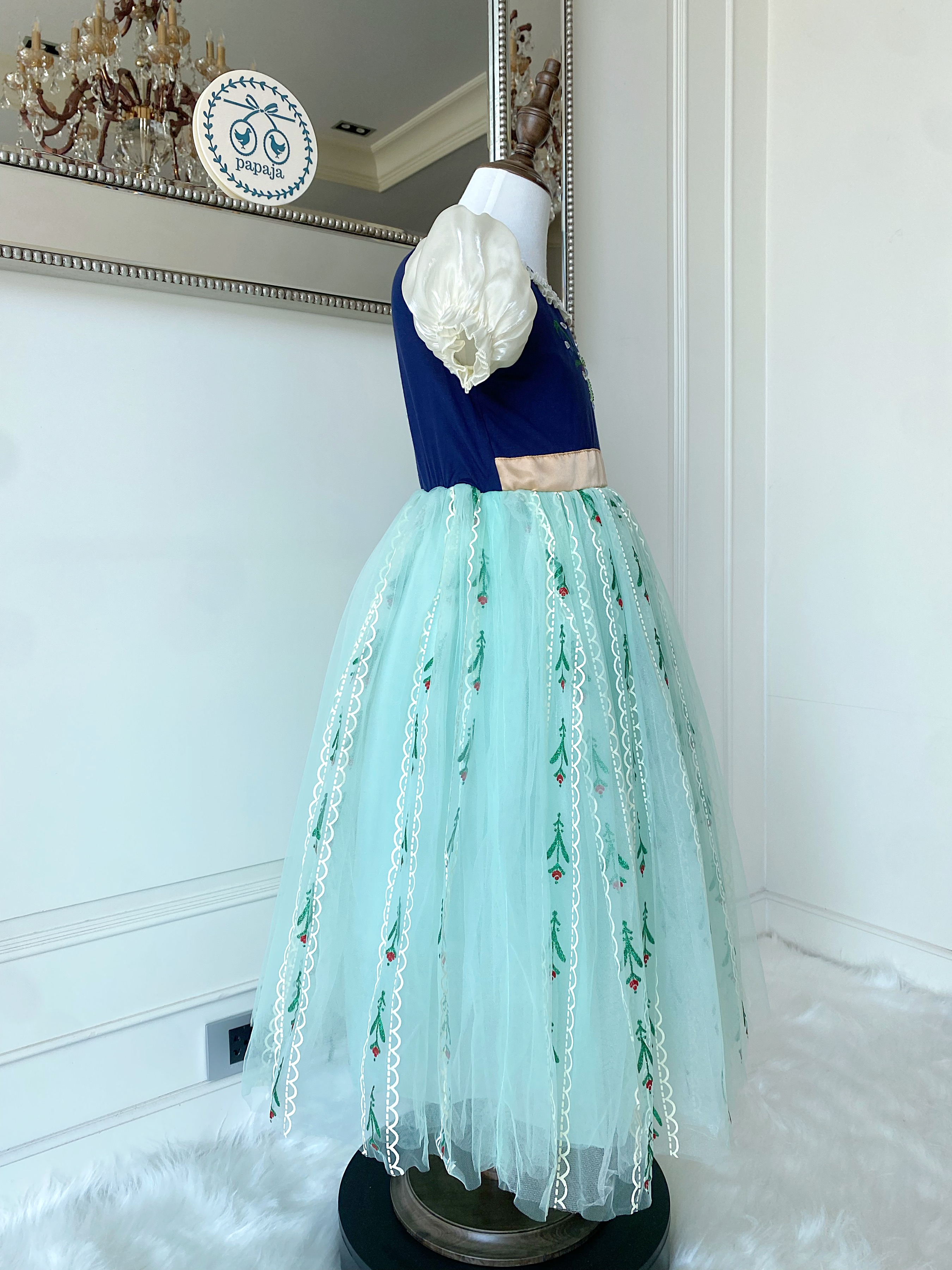 ชุดเจ้าหญิอันนาแขนตุ๊กตา ทรงคลาสสิค รุ่นยอดนิยม