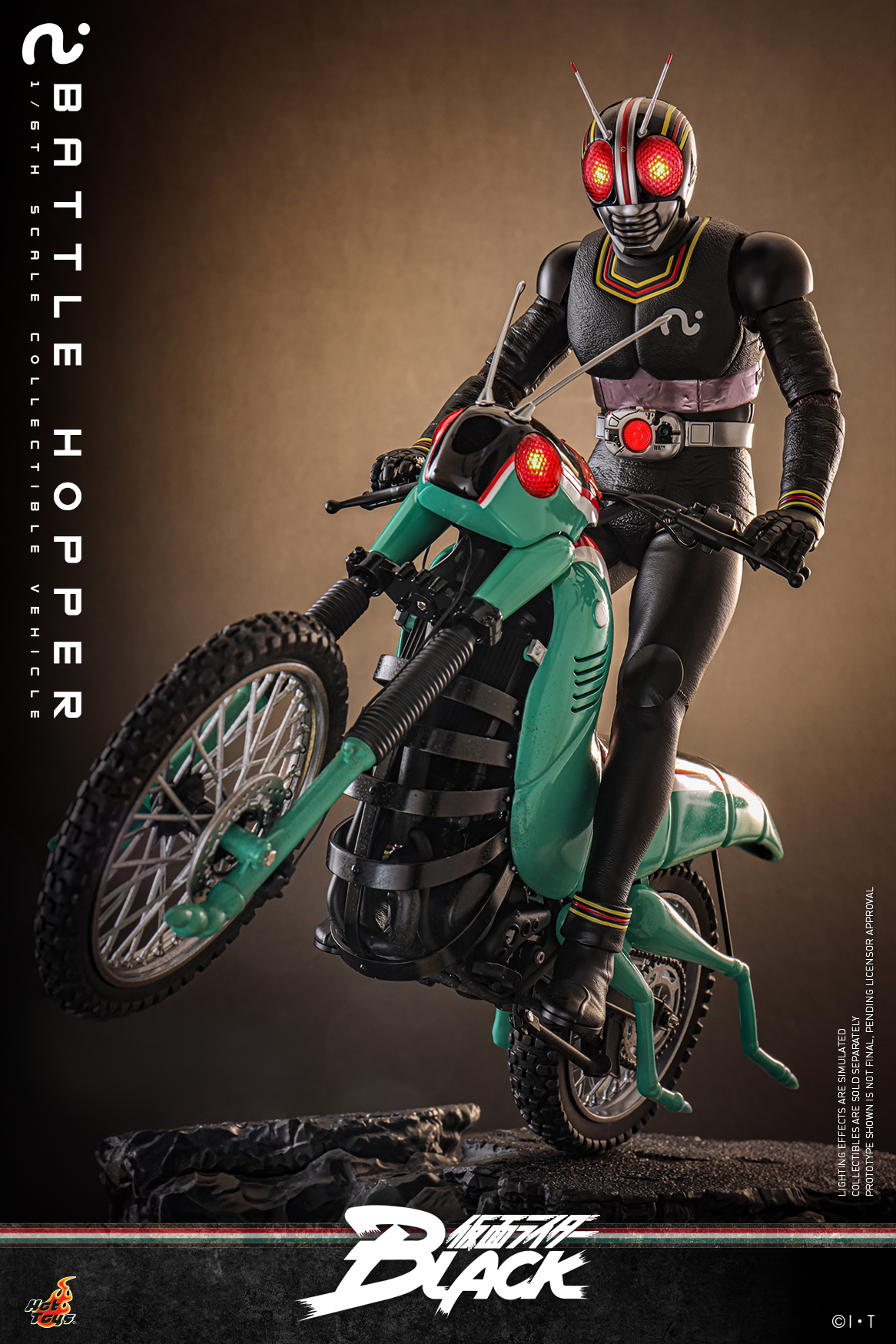 25/08/2568 Hot Toys TMS161 Kamen Rider Black - Battle Hopper