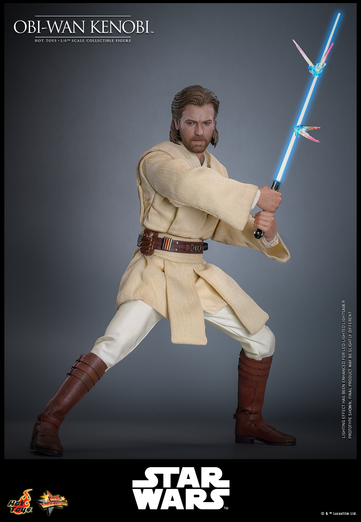 Hot Toys MMS808 Star Wars: Attack Of The Clones - Obi-Wan Kenobi