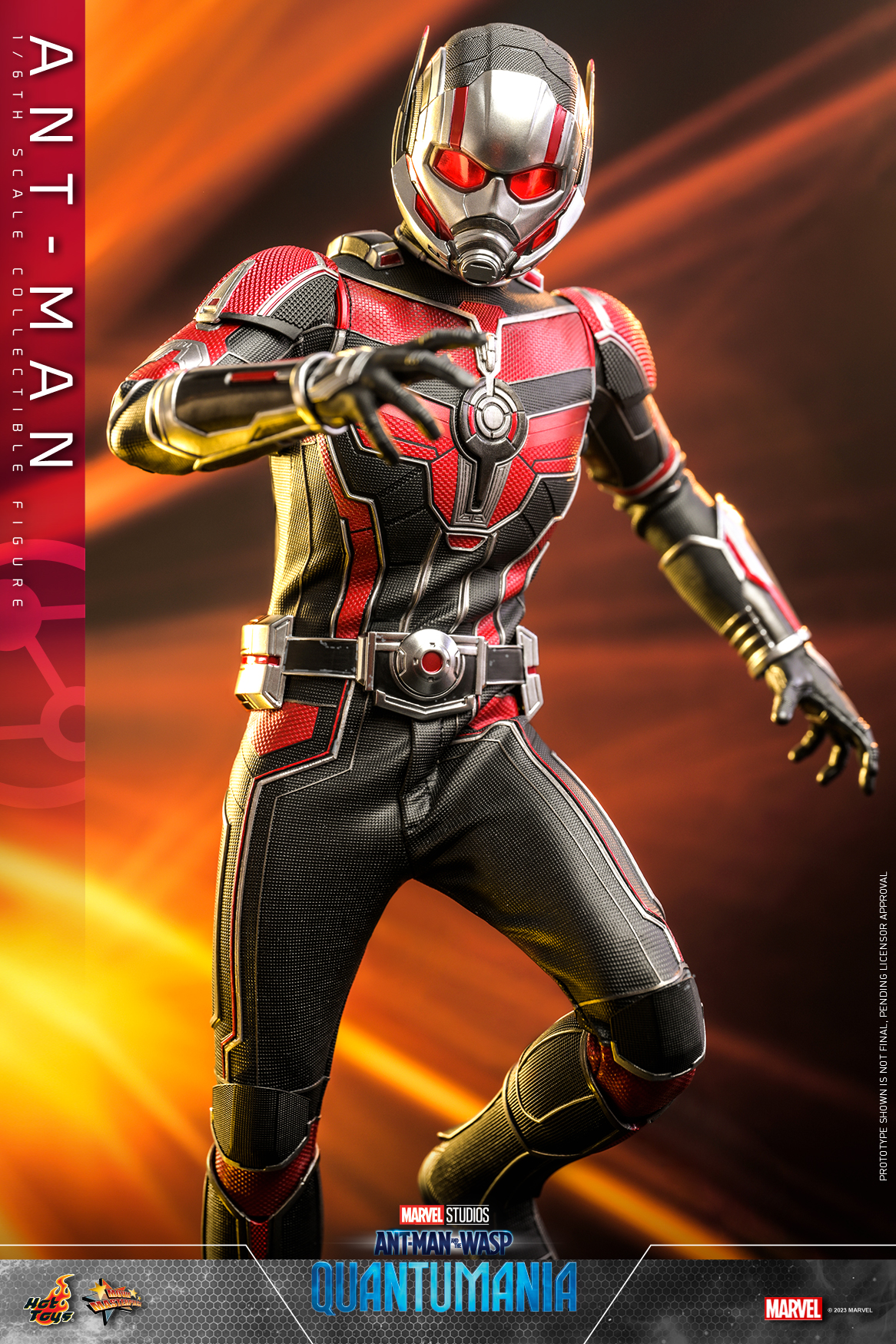 Hot Toys MMS690 1/6 Ant-Man and the Wasp: Quantumania - Ant-Man