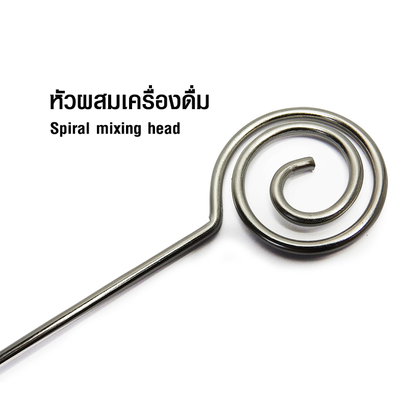 Stainless steel three-dimensional head honey scoop