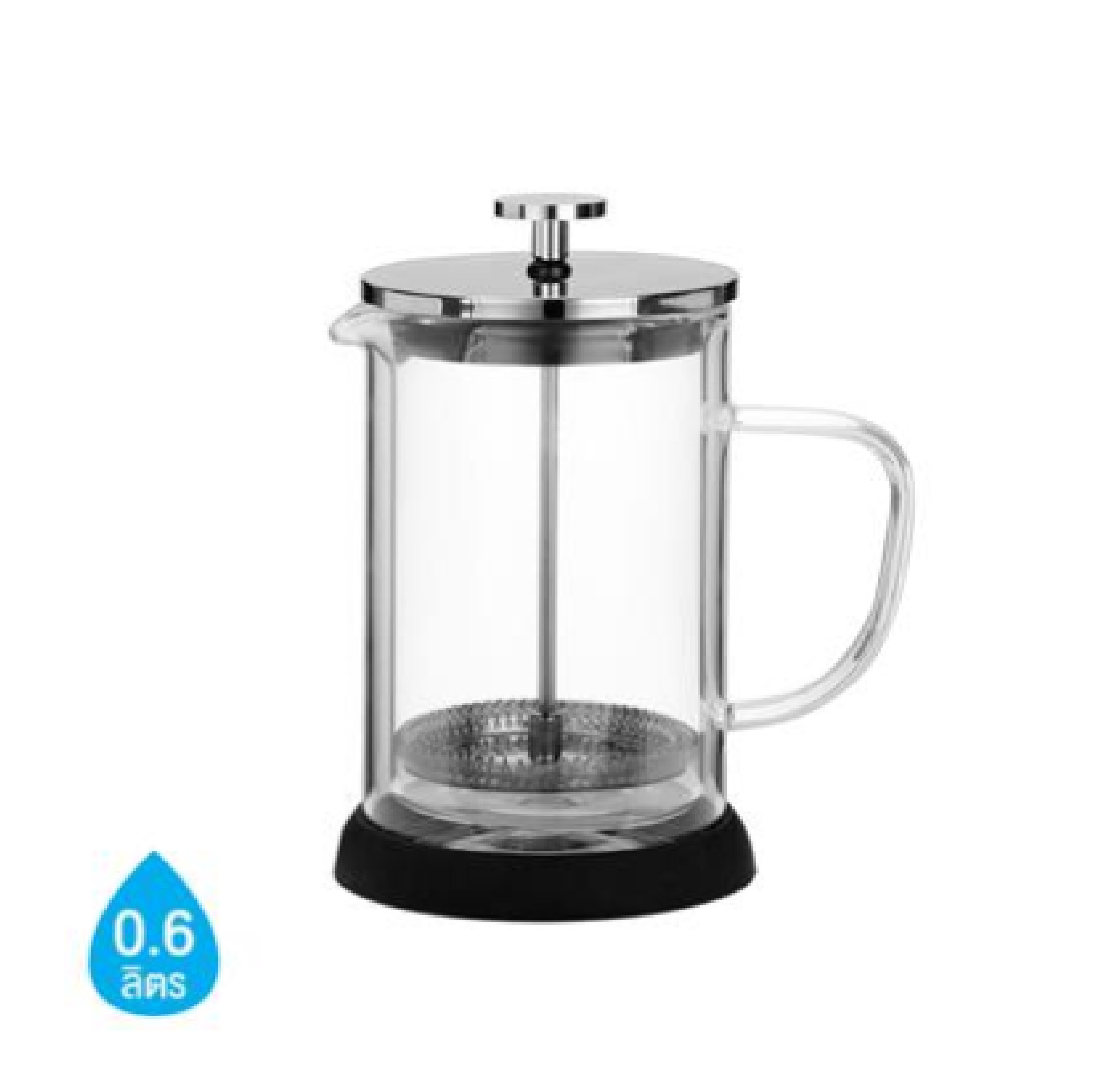 เครื่องชงชา กาแฟ 2 ชั้น KASSA HOME รุ่น BX602-600 ขนาด 600 มล. สีสเตนเลส