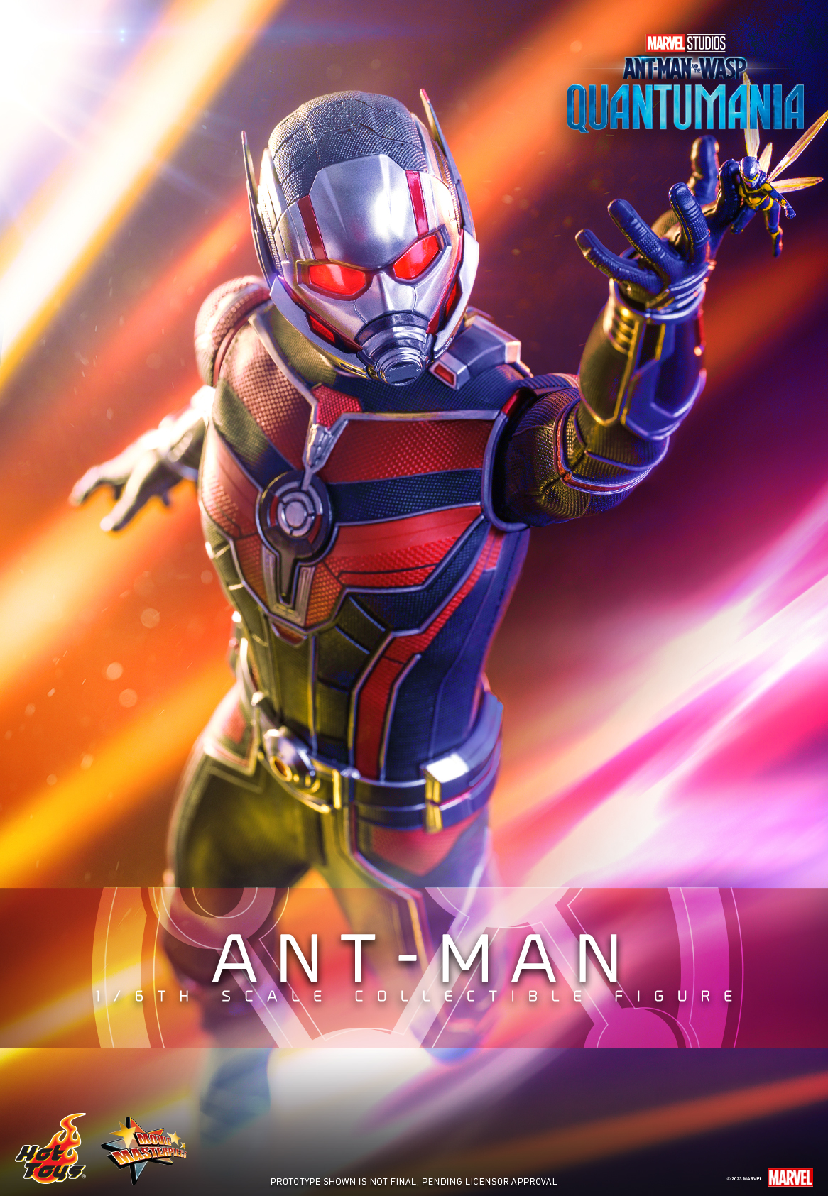 Hot Toys MMS690 1/6 Ant-Man and the Wasp: Quantumania - Ant-Man