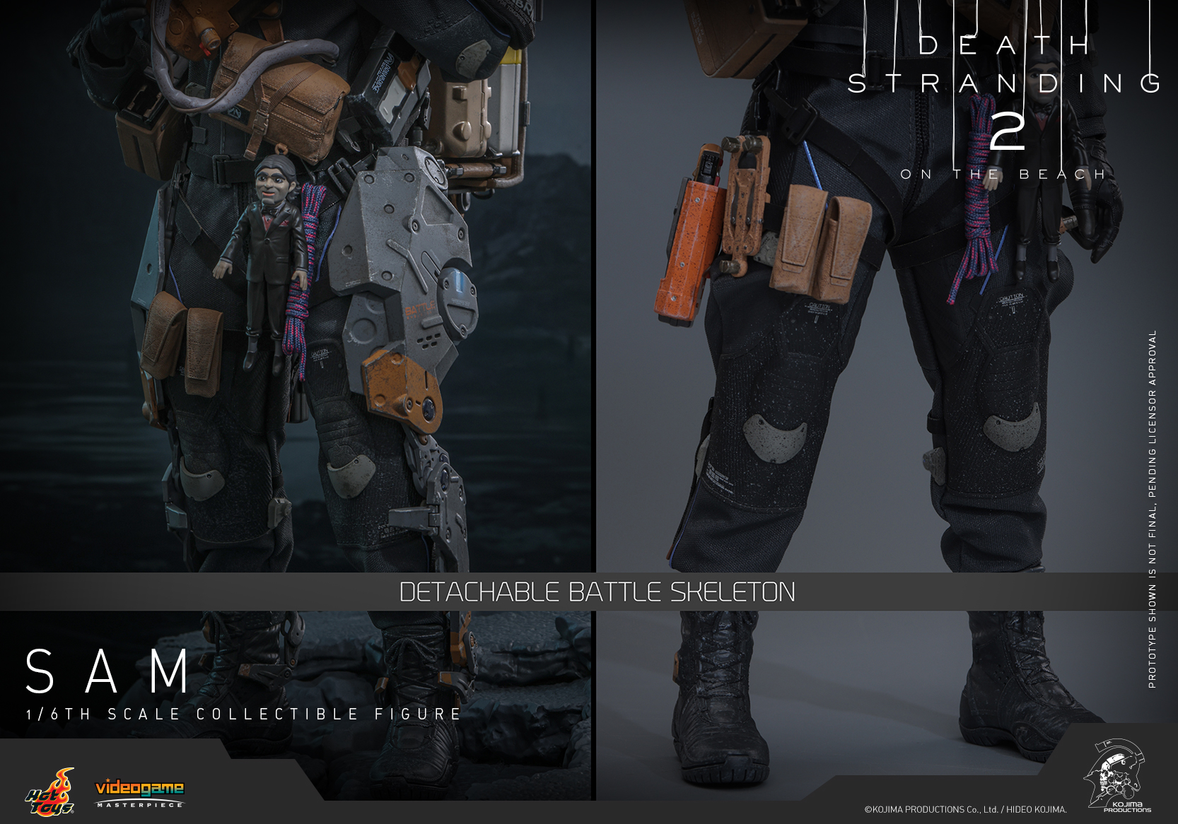 25/08/2568 Hot Toys VGM75 Death Stranding 2: On the Beach - Sam