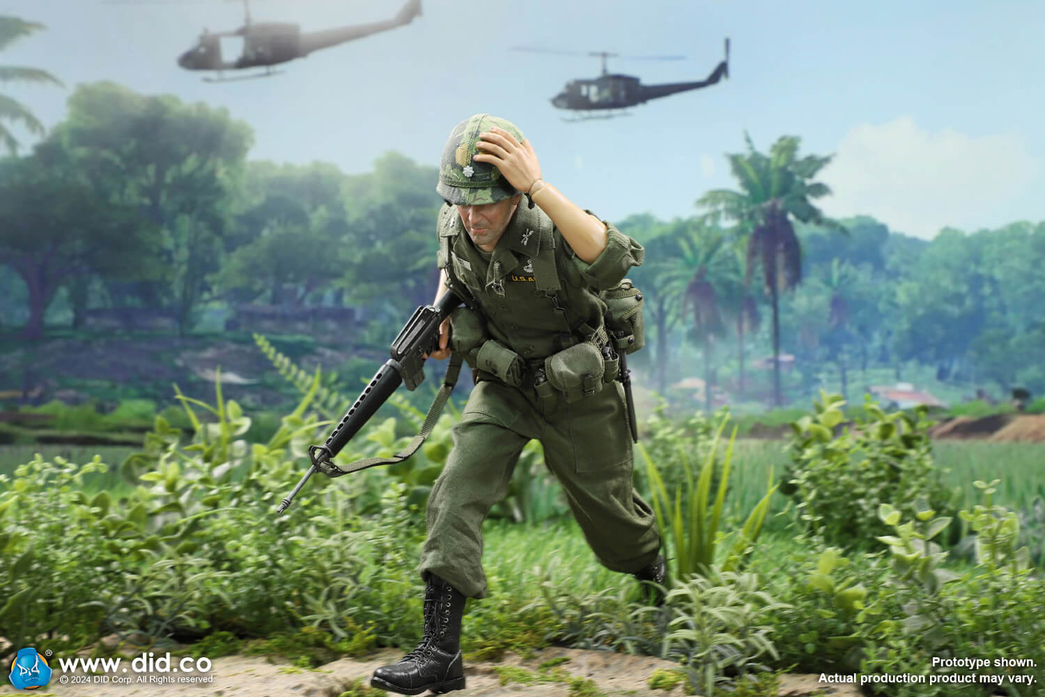 DID V80174 1/6 Vietnam War U.S. Army Lt. Col. Moore