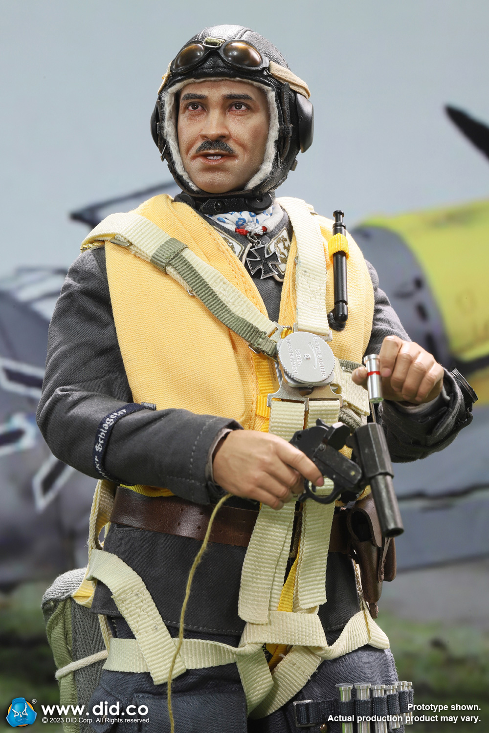 DID D80165 1/6 WWII German Luftwaffe Ace Pilot - Adolf Galland