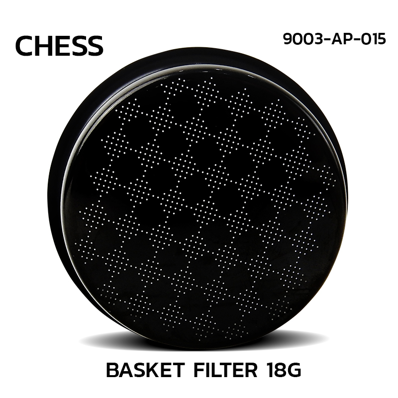 ตะกร้าชง APRESSO CHESS 18G แบล็คไทเทเนี่ยม